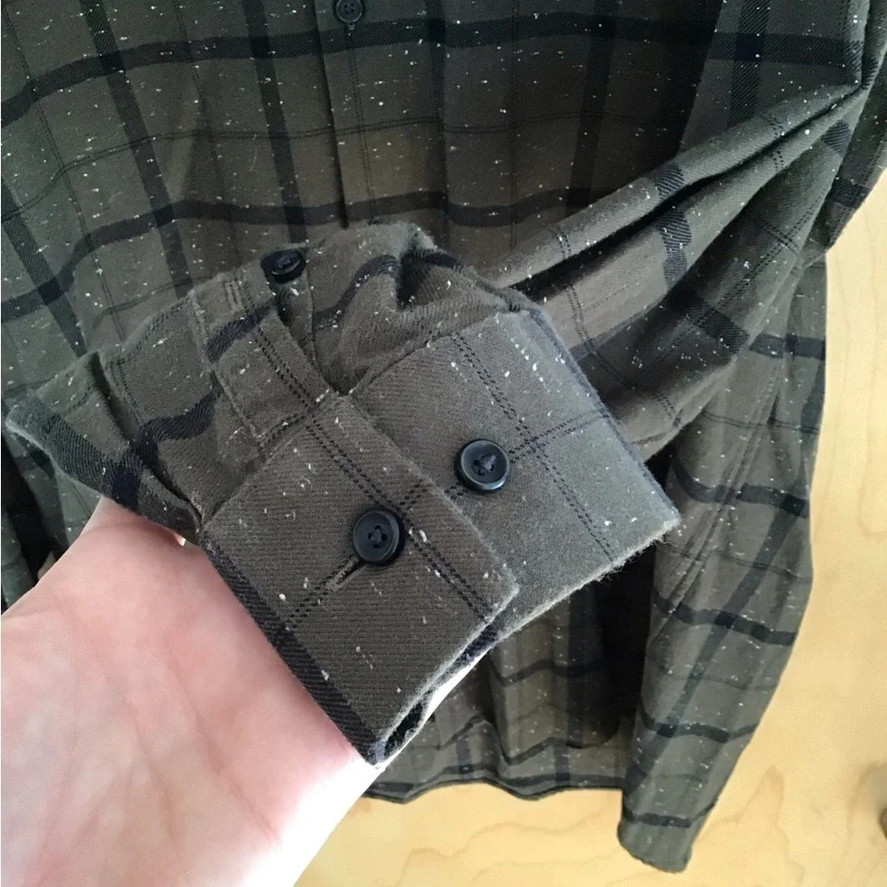 Calibrate Long Sleeve flannel - Green - XL - Picture 4 of 7